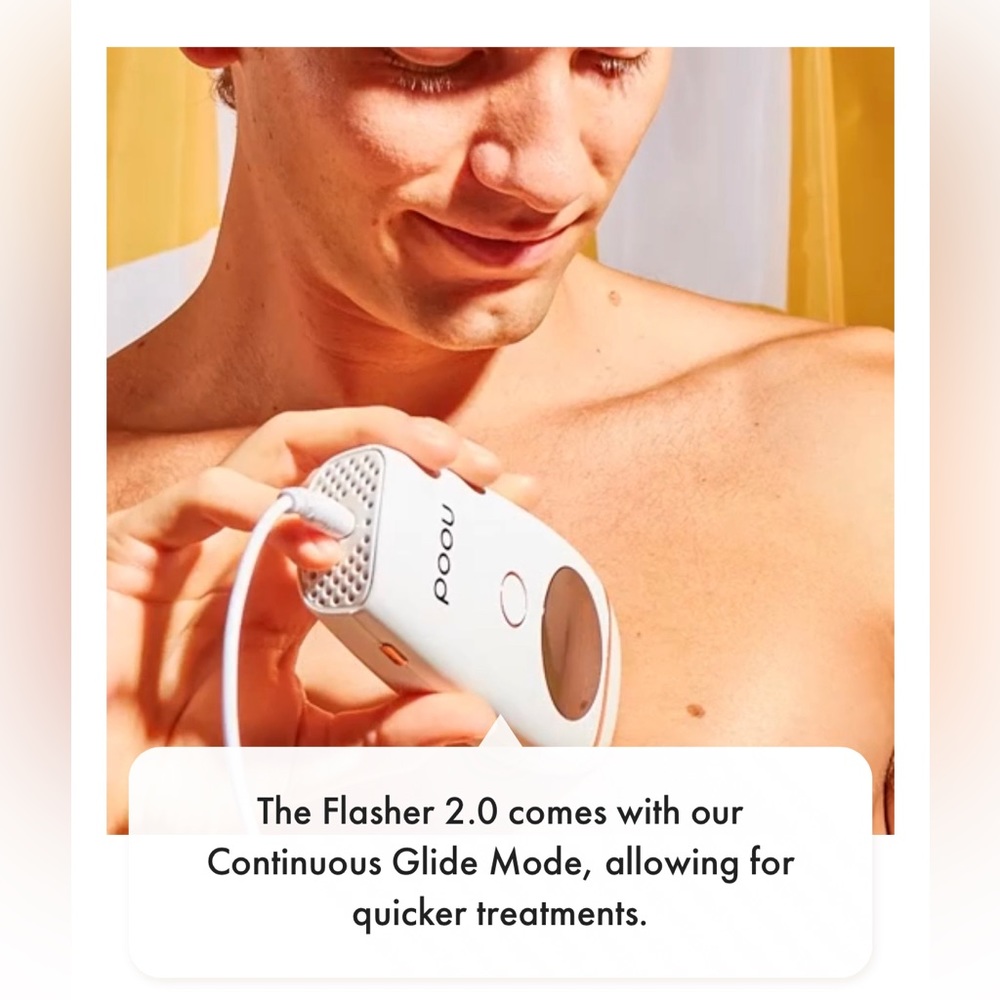 NIB NOOD FLASHER 2.0 laser hair removal IPL (Factory Sealed)